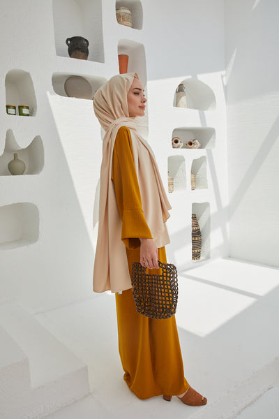 EVERYDAY ABAYA MUSTARD