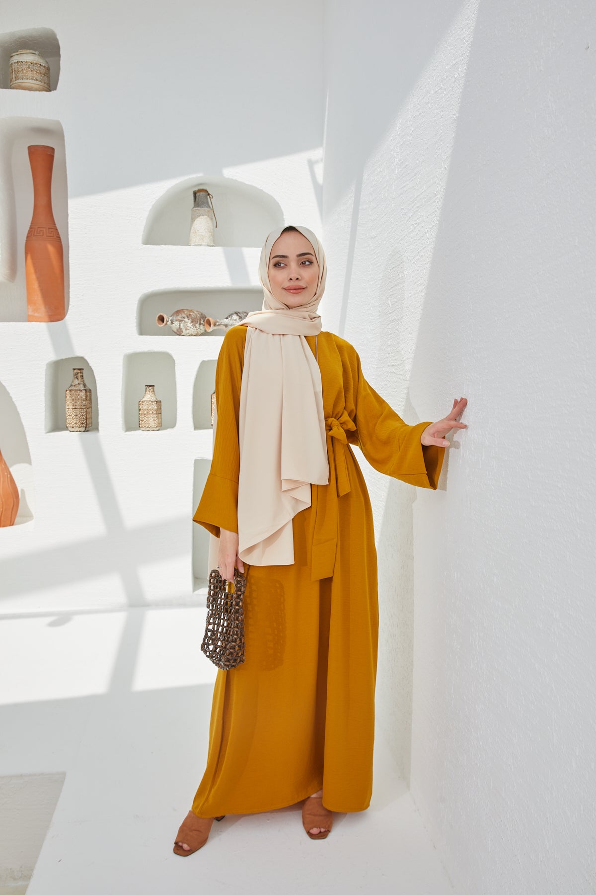 EVERYDAY ABAYA MUSTARD